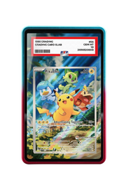 Pokémon TCG Pikachu (Pok¨¦mon Center Exclusive) Scarlet & Violet - Scarlet & Violet Promo Cards #27 PSA Grade Case R & B frame with matching extended artwork