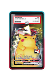 Pokémon TCG Pikachu VMAX Prize Pack Series Cards #044/185 PSA Grade Case R & B frame with matching extended artwork