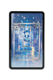 Pokémon TCG Poliwhirl Scarlet & Violet - Scarlet & Violet 151 #176/165 Magnetic Card Holder Black frame with matching extended artwork