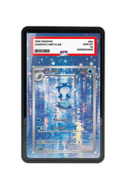 Pokémon TCG Poliwhirl Scarlet & Violet - Scarlet & Violet 151 #176/165 PSA Grade Case Black frame with matching extended artwork