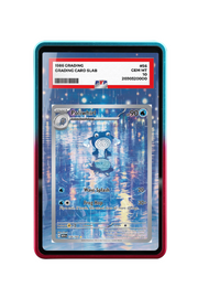 Pokémon TCG Poliwhirl Scarlet & Violet - Scarlet & Violet 151 #176/165 PSA Grade Case R & B frame with matching extended artwork