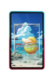 Pokémon TCG Psyduck - 226/217 Ascended Heroes #226/217 Magnetic Card Holder R & B frame with matching extended artwork