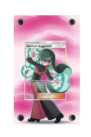 Sabrina's Suggestion Team Up #181/181 Display Frame with matching extended artwork