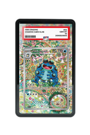 Pokémon TCG Seismitoad Scarlet & Violet - Black Bolt #105/086 PSA Grade Case Black frame with matching extended artwork