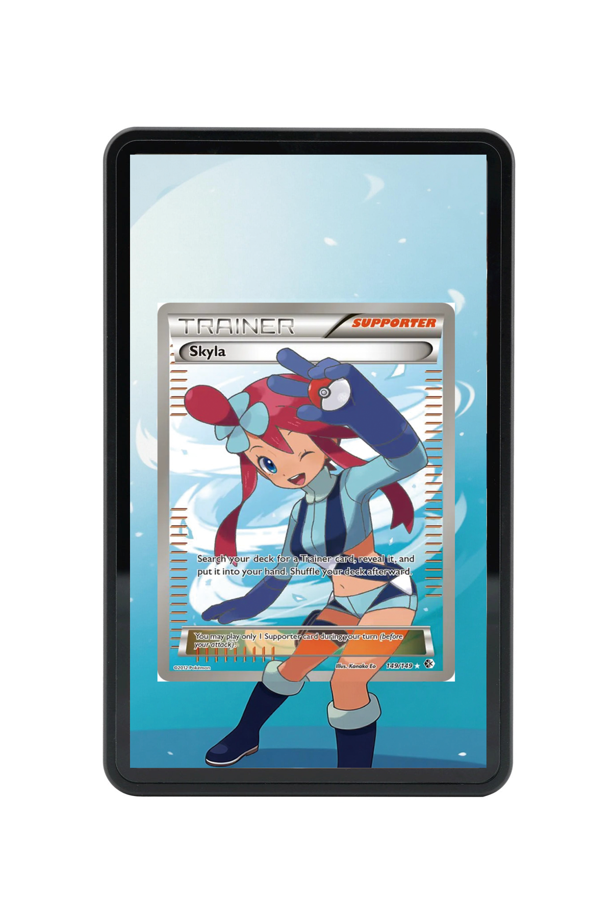Skyla Boundaries Crossed #149/149 Magnetic Card Holder with matching extended artwork
