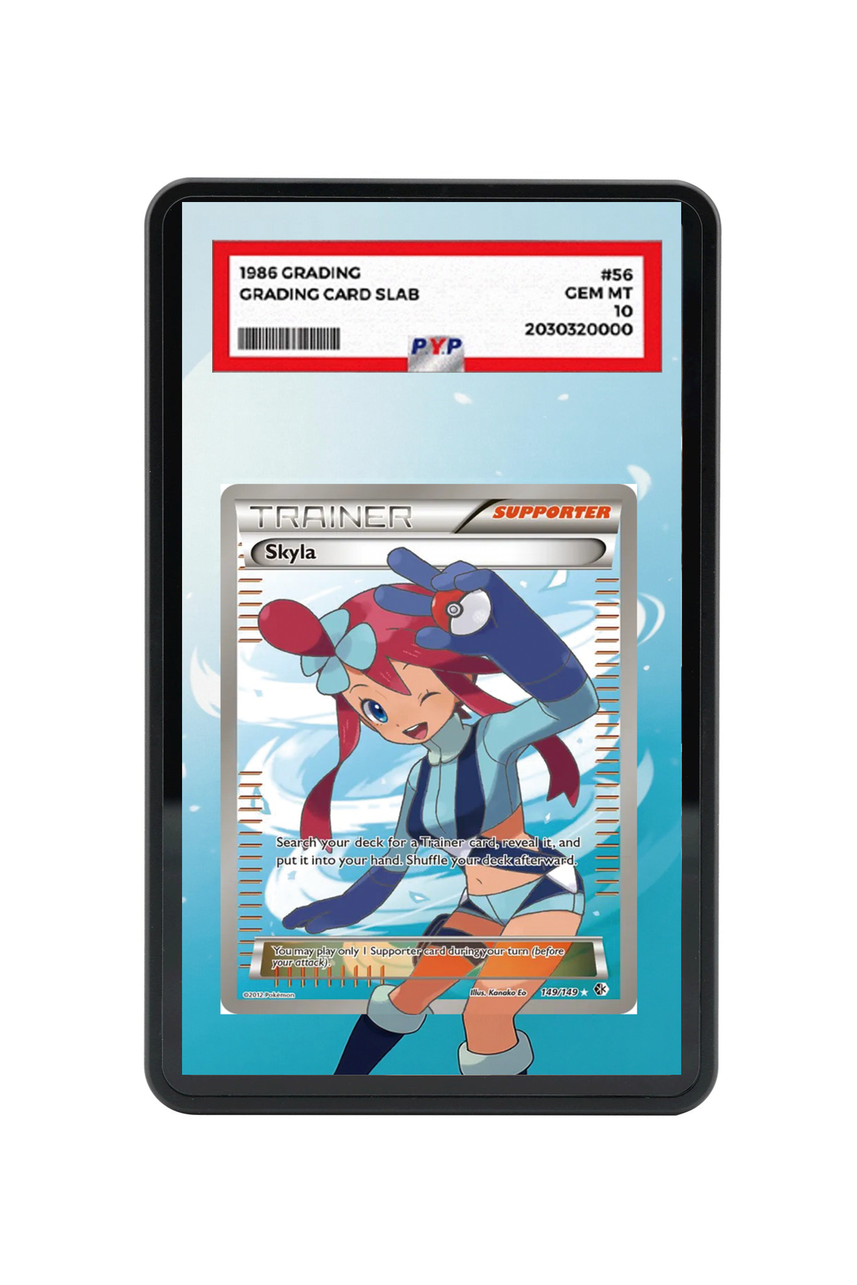 Skyla Boundaries Crossed #149/149 PSA Grade Case with matching extended artwork