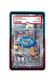Pokémon TCG Squirtle Scarlet & Violet - Stellar Crown #148/142 PSA Grade Case R & B frame with matching extended artwork