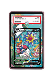 Pokémon TCG Starmie V Sword & Shield - Astral Radiance Trainer Gallery #TG13/TG30 PSA Grade Case Pink frame with matching extended artwork