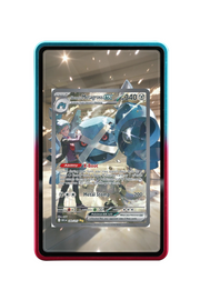 Pokémon TCG Steven's Metagross ex Ascended Heroes #289/217 Magnetic Card Holder R & B frame with matching extended artwork