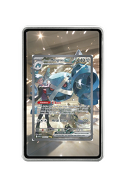Pokémon TCG Steven's Metagross ex Ascended Heroes #289/217 Magnetic Card Holder Silver frame with matching extended artwork