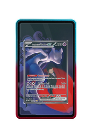 Pokémon TCG Team Rocket's Mewtwo ex - 281/217 Ascended Heroes #281/217 Magnetic Card Holder R & B frame with matching extended artwork