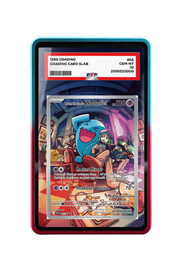 Pokémon TCG Team Rocket's Wobbuffet (Pokemon Center Exclusive) Scarlet & Violet - Scarlet & Violet Promo Cards #203 PSA Grade Case R & B frame with matching extended artwork