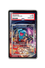 Pokémon TCG Team Rocket's Wobbuffet (Pokemon Center Exclusive) Scarlet & Violet - Scarlet & Violet Promo Cards #203 PSA Grade Case Silver frame with matching extended artwork