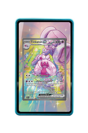 Pokémon TCG Tinkaton ex Scarlet & Violet - Paldea Evolved #262/193 Magnetic Card Holder Blue frame with matching extended artwork