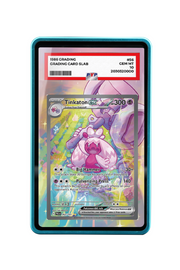 Pokémon TCG Tinkaton ex Scarlet & Violet - Paldea Evolved #262/193 PSA Grade Case Blue frame with matching extended artwork