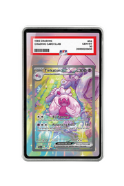 Pokémon TCG Tinkaton ex Scarlet & Violet - Paldea Evolved #262/193 PSA Grade Case Silver frame with matching extended artwork