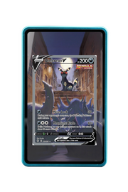Pokémon TCG Umbreon V (Alternate Full Art) Sword & Shield - Evolving Skies #189/203 Magnetic Card Holder Blue frame with matching extended artwork