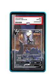 Pokémon TCG Umbreon V (Alternate Full Art) Sword & Shield - Evolving Skies #189/203 PSA Grade Case Blue frame with matching extended artwork