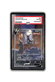 Pokémon TCG Umbreon V (Alternate Full Art) Sword & Shield - Evolving Skies #189/203 PSA Grade Case Silver frame with matching extended artwork
