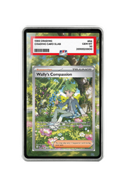 Pokémon TCG Wally's Compassion Mega Evolution #186/132 PSA Grade Case Silver frame with matching extended artwork
