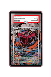 Pokémon TCG Yveltal Scarlet & Violet - Paradox Rift #205/182 PSA Grade Case Pink frame with matching extended artwork