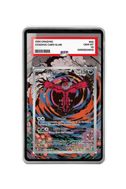 Pokémon TCG Yveltal Scarlet & Violet - Paradox Rift #205/182 PSA Grade Case Silver frame with matching extended artwork
